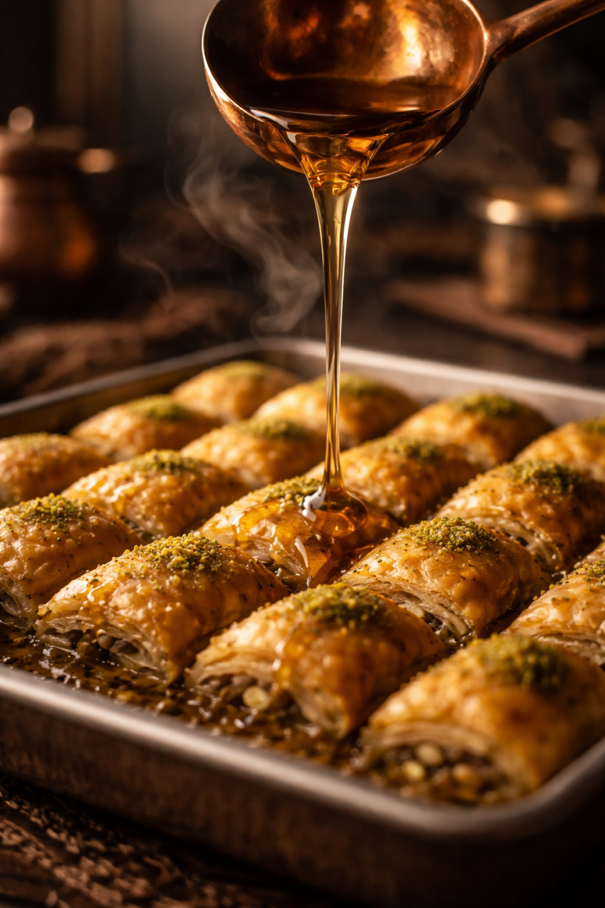 Cevizli Sarma Tatlısı Tarifi - Cevizli Sarmalık Yufka