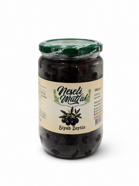 Siyah Zeytin 500 Gr