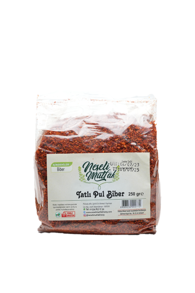 Kırmızı Pul Biber Tatlı 250 Gr