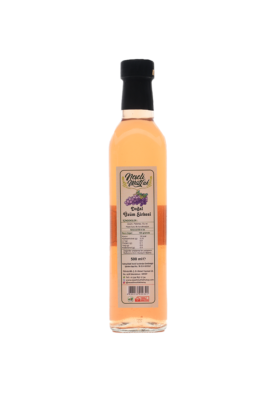 Üzüm Sirkesi  500 ml Doğal El Yapımı