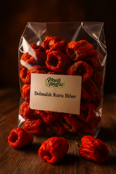 Kuru Dolmalık Biber ( Acı ) 50 Adet