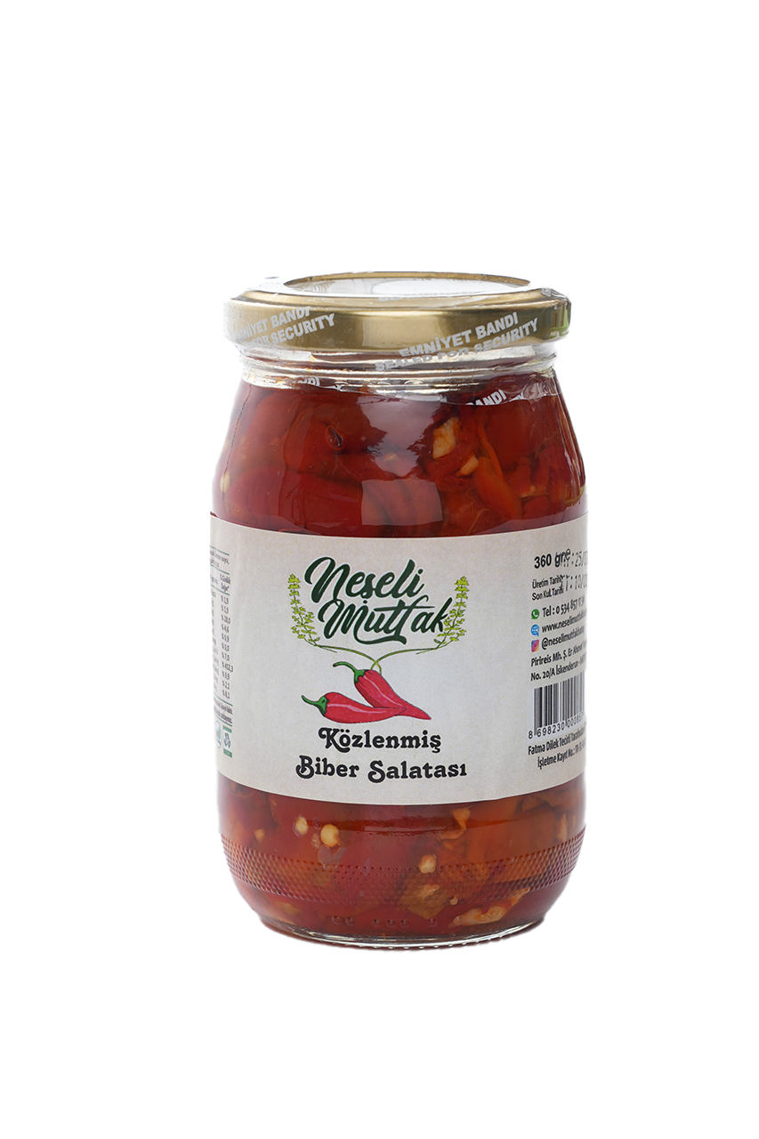 Közlenmiş Biber Salatası 360 Gr