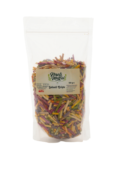 Sebzeli Erişte Ev Yapımı 500 Gr