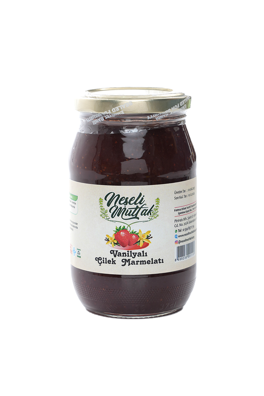 Vanilyalı Çilek Marmelatı 420 Gr