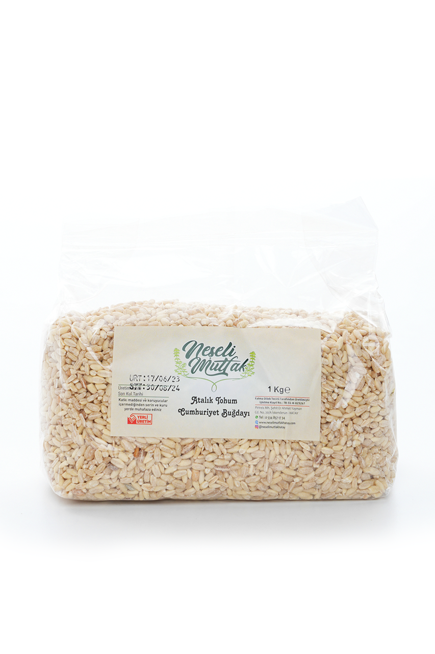 Cumhuriyet Buğdayı 1 kg Yemeklik Aşurelik Ata Tohumu