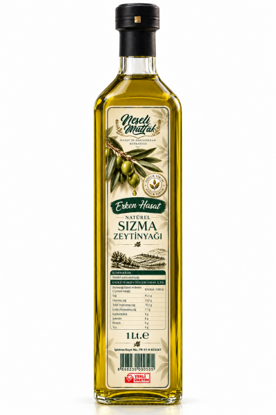 Erken Hasat Zeytinyağı 1 Lt