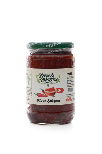 Biber Salçası Acı 695 Gr