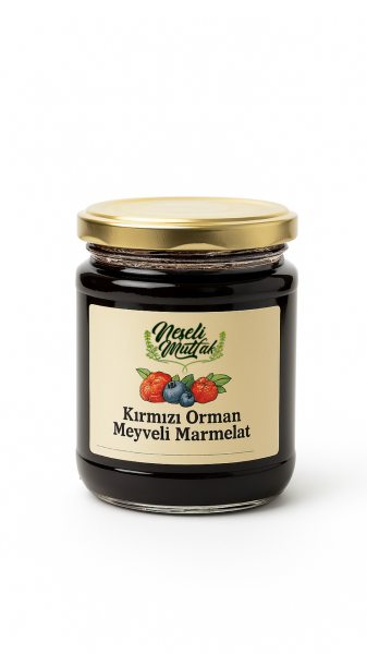 Kırmızı Orman Meyveli Marmelat