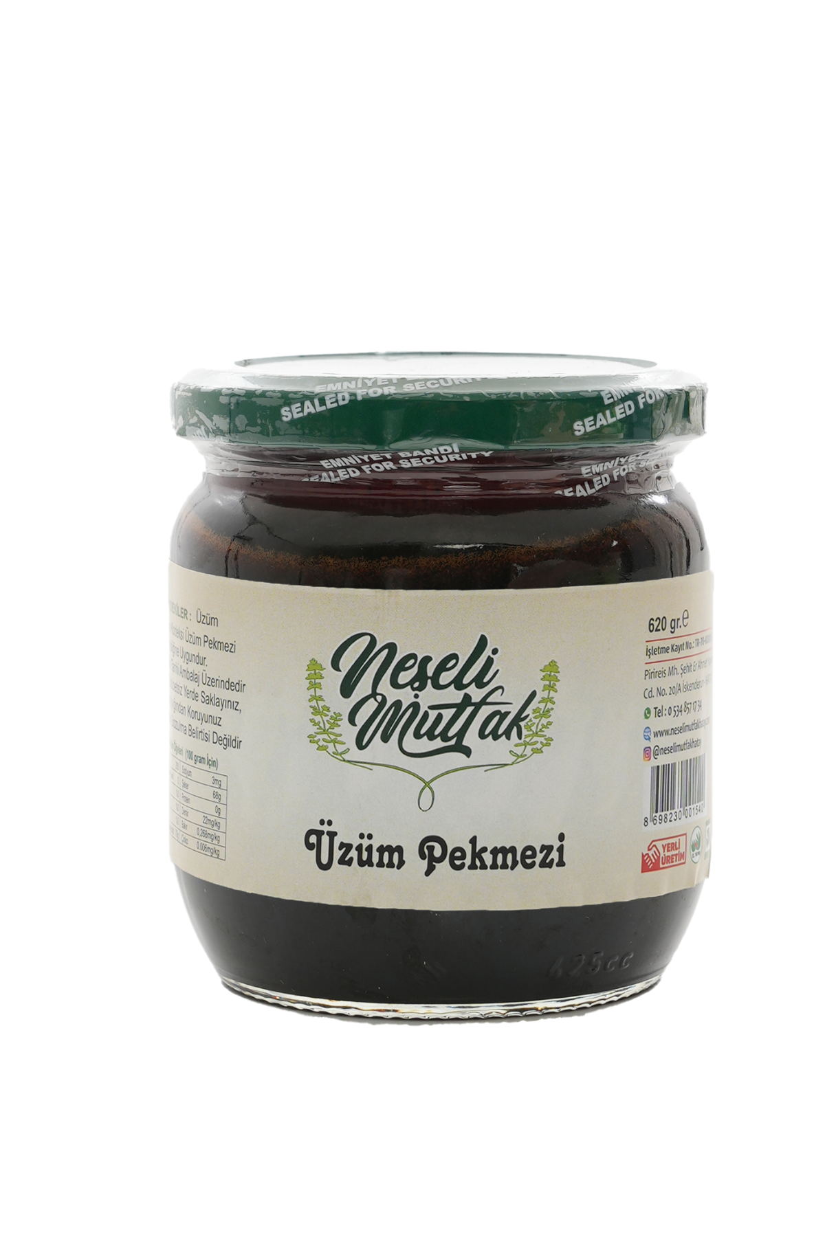 Üzüm Pekmezi 475 Gr
