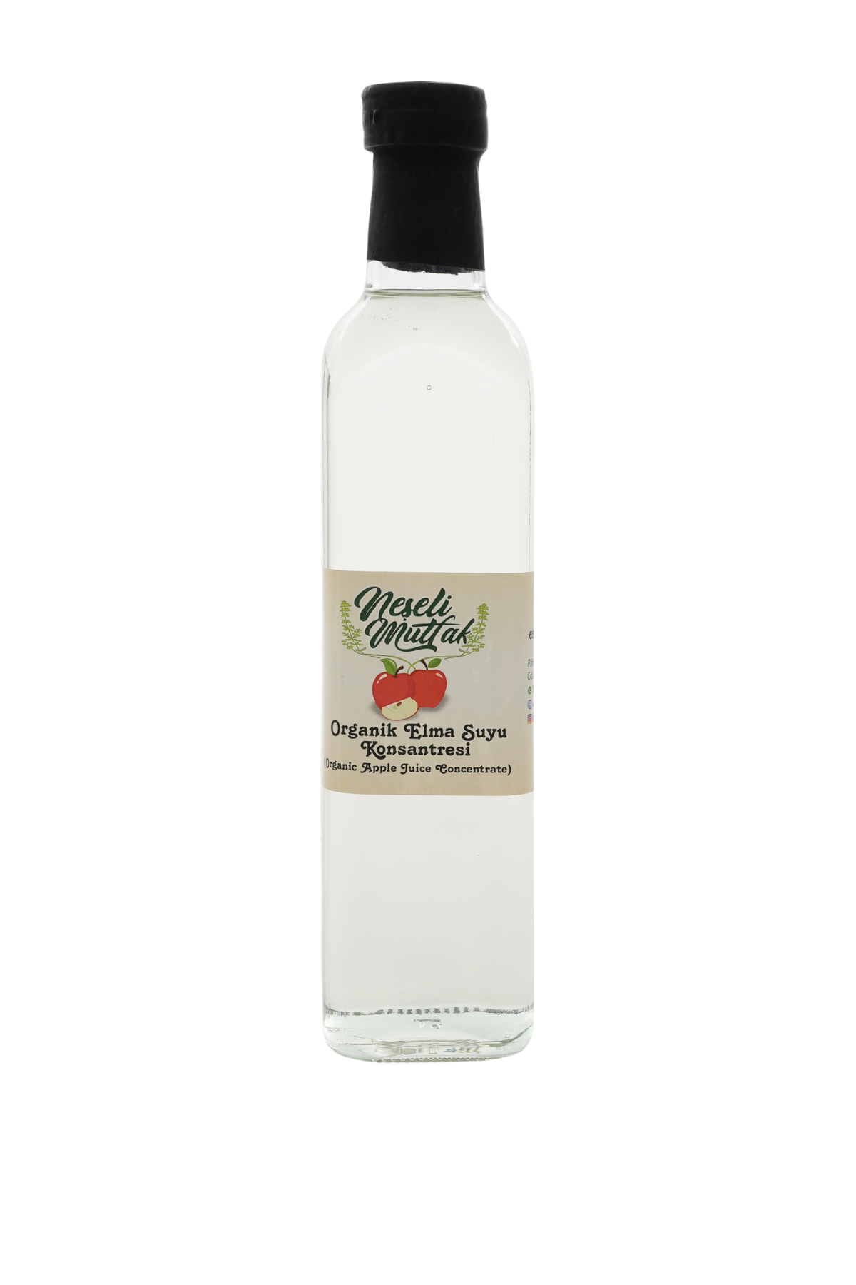 Organik Elma Suyu Konsantresi 680 ml