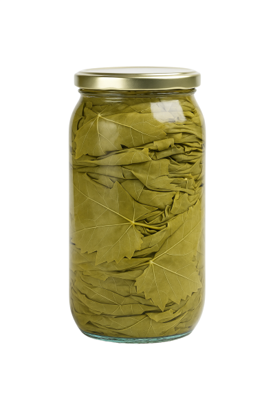 Kuru Basım Yaprak Cam Kavanoz