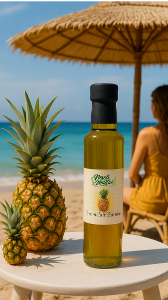 Bromelain  Şurubu (Bromelain Syrup) 250 ml Detox şurubu