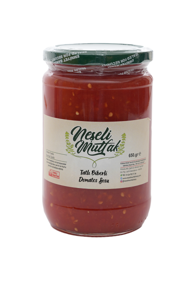 Tatlı Biberli Domates Sosu 630 Gr ( 2 Adet )