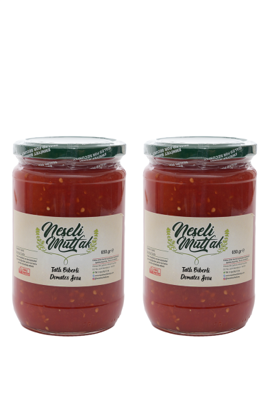 Tatlı Biberli Domates Sosu 630 Gr ( 2 Adet )