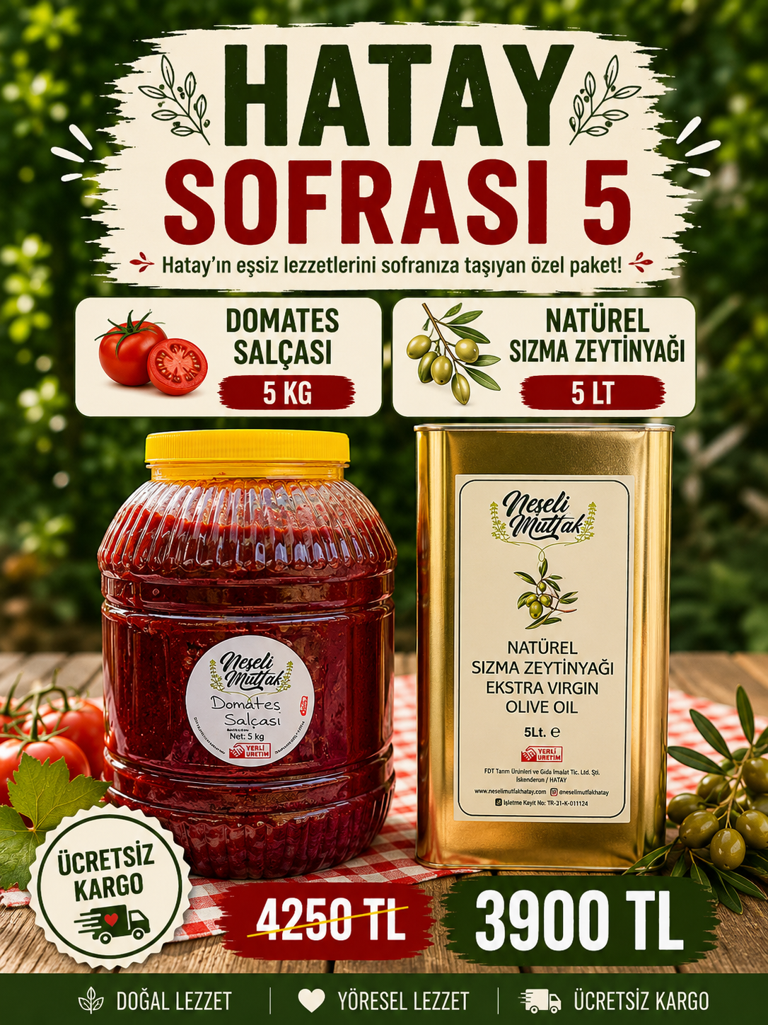 Hatay Sofrası Paketi 5