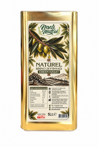 Erken Hasat Naturel Birinci Zeytinyağı 5 Lt