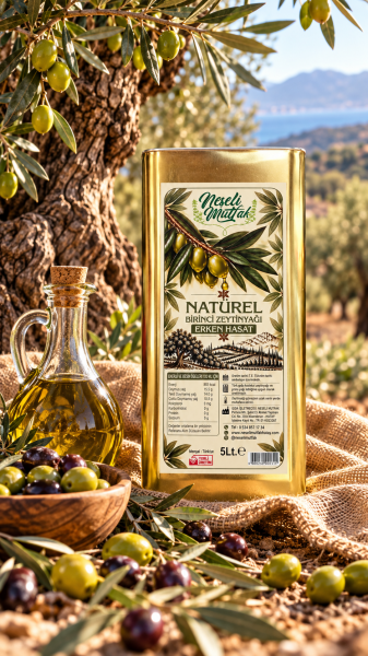 Erken Hasat Naturel Birinci Zeytinyağı 5 Lt